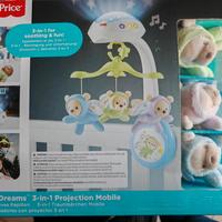 Giostrina con proiettore e musiche Fisher Price