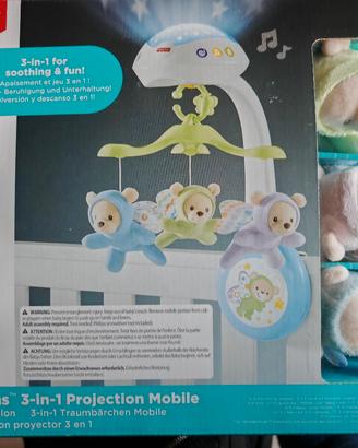 Giostrina con proiettore e musiche Fisher Price