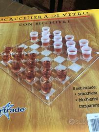 Scacchiera in vetro
