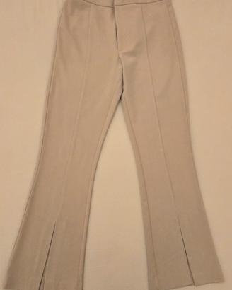 Pantaloni donna Bershka beige taglia 42