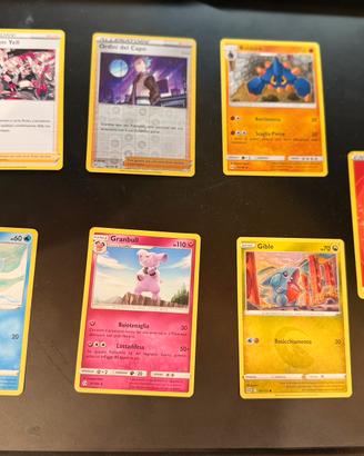 Lotto. 7 carte Pokémon