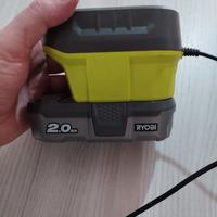 batteria Ryobi 2.0 ah 