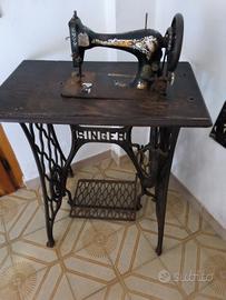 Macchina da cucire Singer d'epoca 1903 da restaura