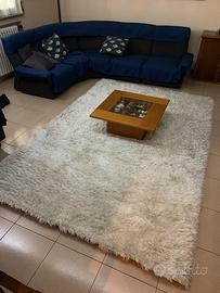 Tappeto Bianco 300x200 filo morbido lungo