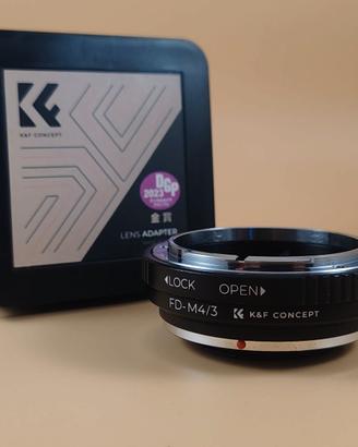 Adattatore Canon EF a Micro 4/3 MFT – K&F Concept