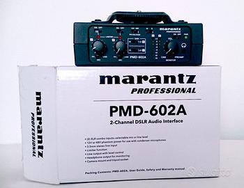 Marantz PMD 602A mixer audio per fotocamera