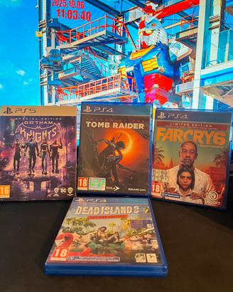 Lotto giochi PS4/PS5 (DEAD ISLAND 2 VENDUTO)