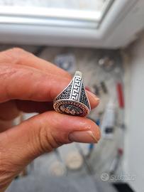 anello in argento puro 925 