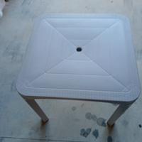 Tavolo in plastica 