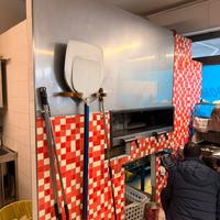 Forno a legna Marana rotante su&giù 150cm