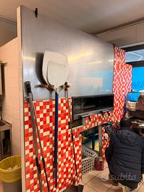 Forno a legna Marana rotante su&giù 150cm