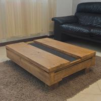 TAVOLINO INDUSTRIAL IN LEGNO