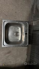 Lavandino alluminio 48x48