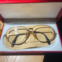 Occhiali da vista Cartier  placcati oro 22k