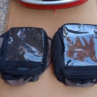 Bauletto GIVI e borsa doppia serbatoio Givi