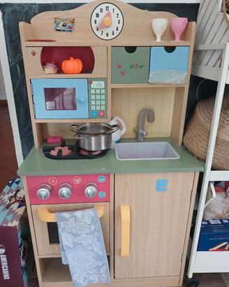 Cucina in legno per bambini