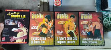 DVD BRUCE LEE LOTTO  4 PZ UNO RARISSIMO