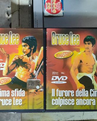 DVD BRUCE LEE LOTTO  4 PZ UNO RARISSIMO