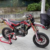 Plastiche nere piu grafiche crf 450 2021/25