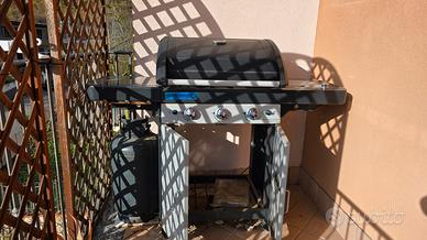 barbecue a gas