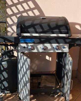 barbecue a gas