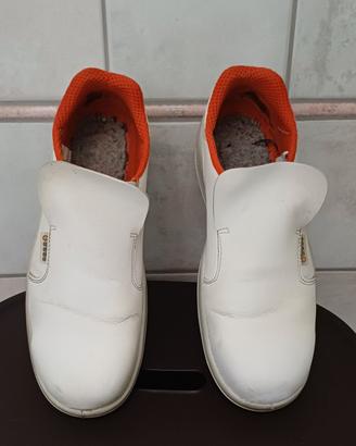 Scarpe antinfortunistiche uomo bianche n.44