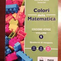COLORI DELLA MATEMATICA QUADERNO 978-88-494-2172-9
