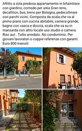 Appartamento a Zola Predosa in bifamiliare