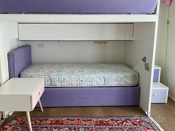Struttura letto salvaspazio