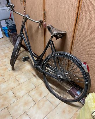 Bicicletta olimpia donna epoca