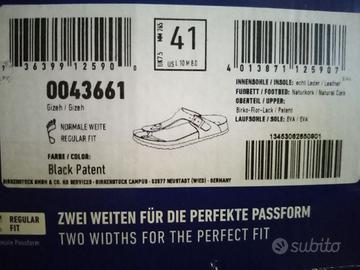 birkenstock gizeh nero
