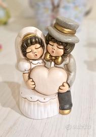 Thun - Sposini medi con cuore grande lucido