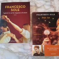 2 libri tra cui ULTIMA USCITA di FRANCESCO SOLE