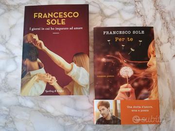 2 libri tra cui ULTIMA USCITA di FRANCESCO SOLE