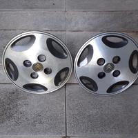 Due cerchi in alluminio Citroen Saxo 1.1