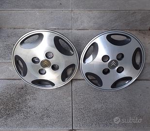 Due cerchi in alluminio Citroen Saxo 1.1