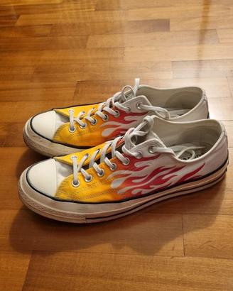 Scarpe Converse Chuck Taylor All Star Flames n. 44