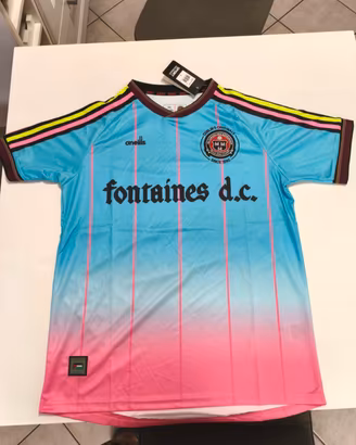 t-shirt  Fontaines dc bohemian FC dublino