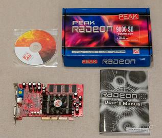 Radeon 9800 SE 256mb DDR AGP 8X DirectX 9.0 128bit