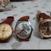 orologi meccanici vintage lotto n 3 PZ Perfetti