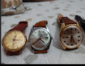 orologi meccanici vintage lotto n 3 PZ Perfetti