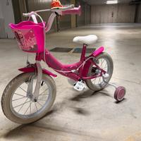 Bici Bicicletta 14 pollici bambina 3-6 anni
