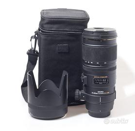 OBIETTIVO SIGMA AF 70-200 F/2.8 APO DG HSM. NIKON.