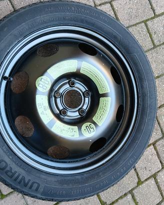 ruotino di scorta peugeot  3008