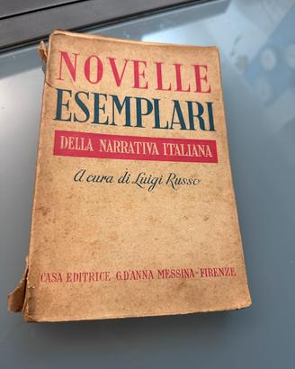 Novelle esemplari della narrativa italians