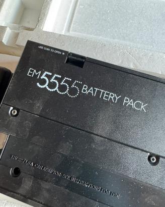 Philips EM 5555 Battery Pack Vintage per CD555
