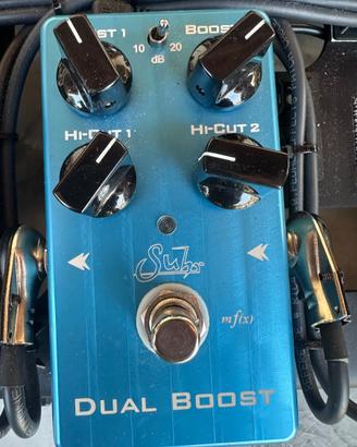 Shur Dual Boost Pedale Chitarra