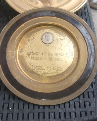 Piatti commemorativi vintage Porsche club italia