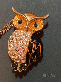 ciondolo Gufo, collana