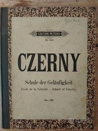 Spartito Antico CZERNY Op. 299 "Scuola della veloc